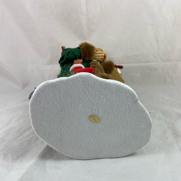 Kurt Adler KSA Fabriche Christmas Santa Bird Cat Squirrel Bird House 11” Tall - Picture 12 of 16